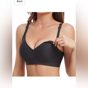 Vinfact Nursing Bras Wireless Pregnancy Smooth Maternity Bra - Size Large BNWT